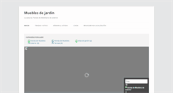 Desktop Screenshot of mueblesdejardin.com