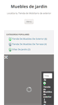 Mobile Screenshot of mueblesdejardin.com